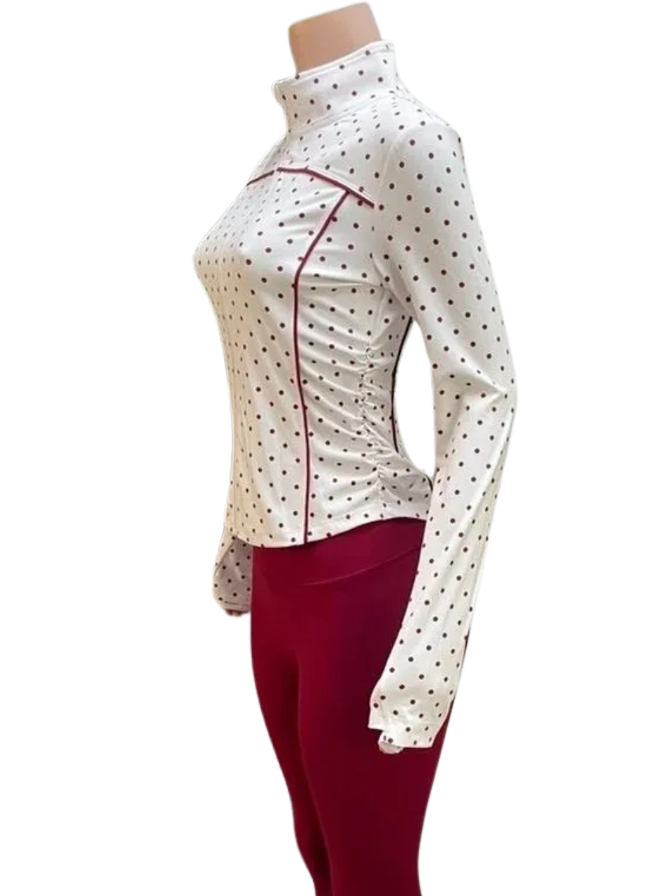 Polka Luxe Zip Jacket
