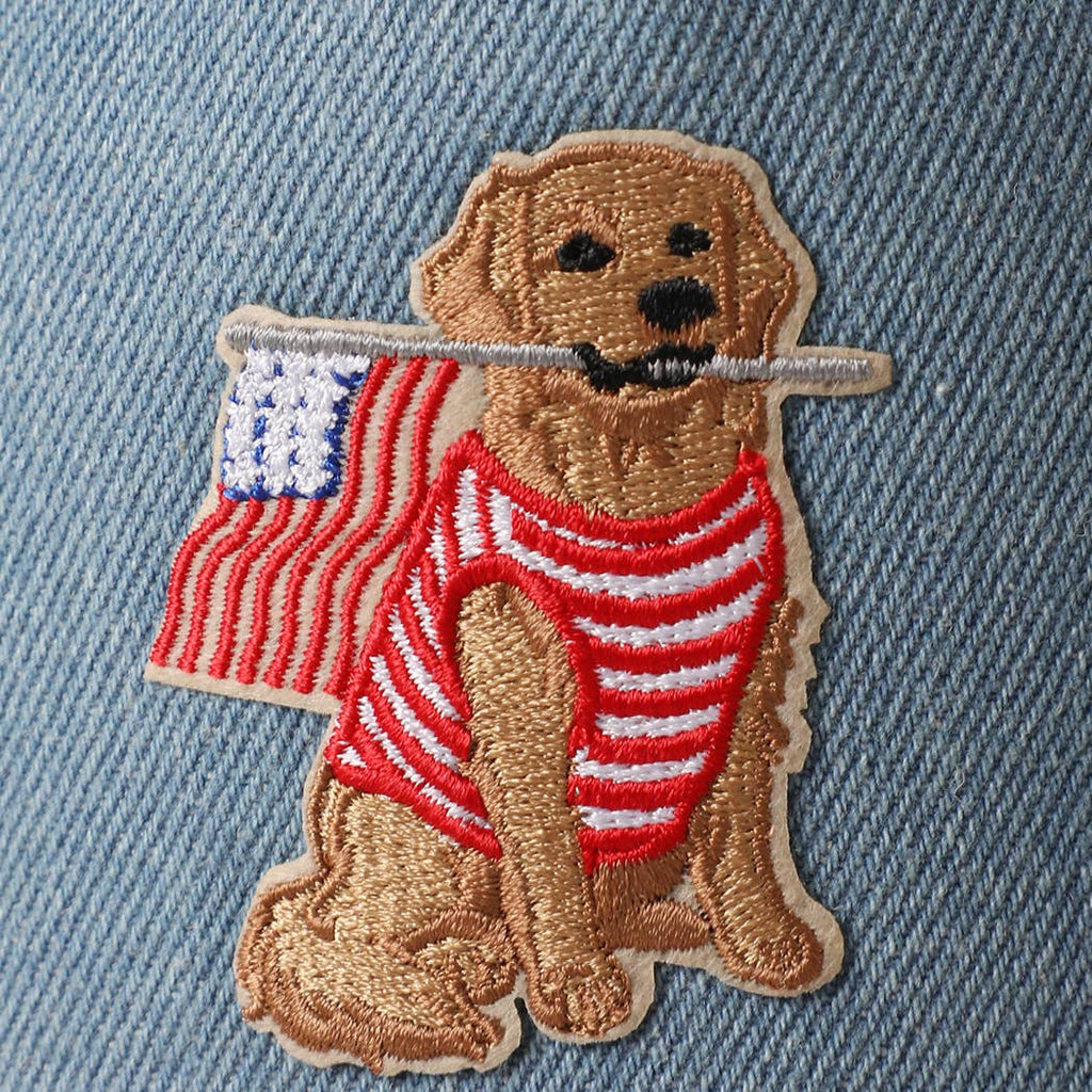 Patchwork Pup Trucker