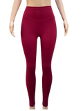 Maroon Luxe Leggings