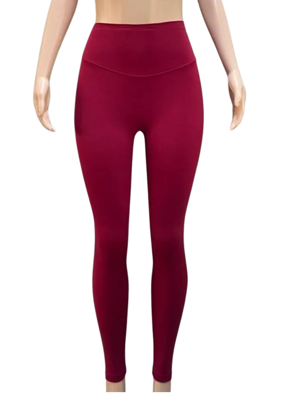 Maroon Luxe Leggings