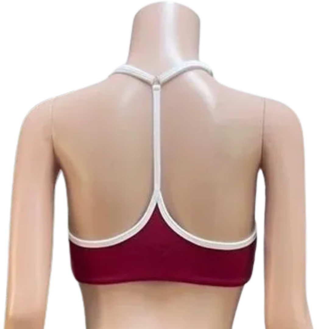 Maroon Luxe Contour Bra