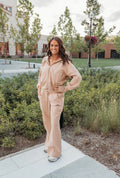 Cozy Tan Sweatpants