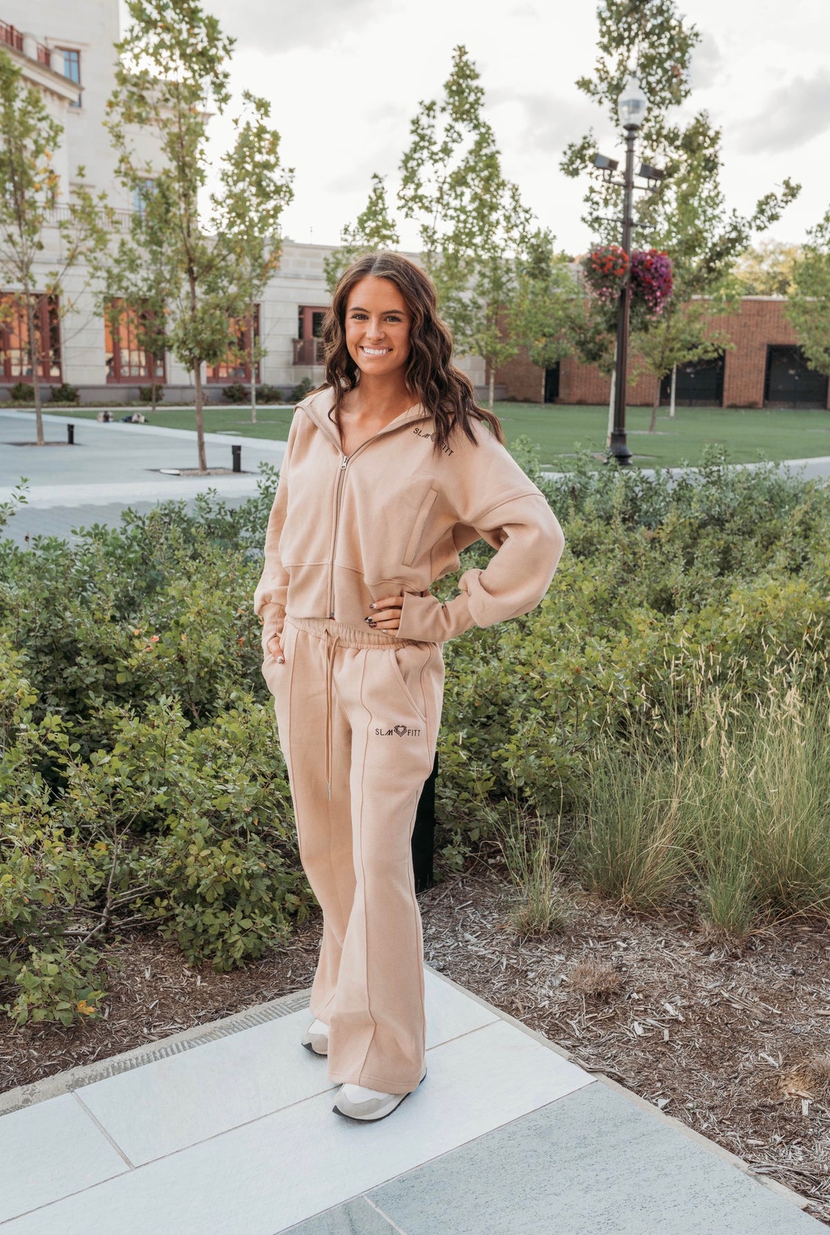 Cozy Tan Sweat Set