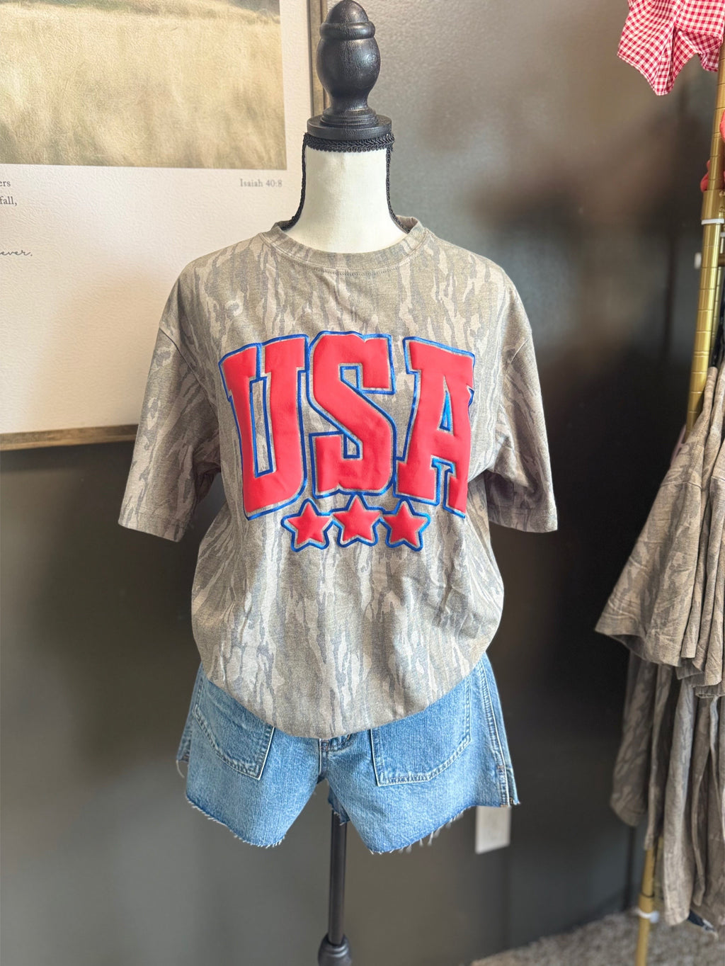 USA Bottomland Camo Tee