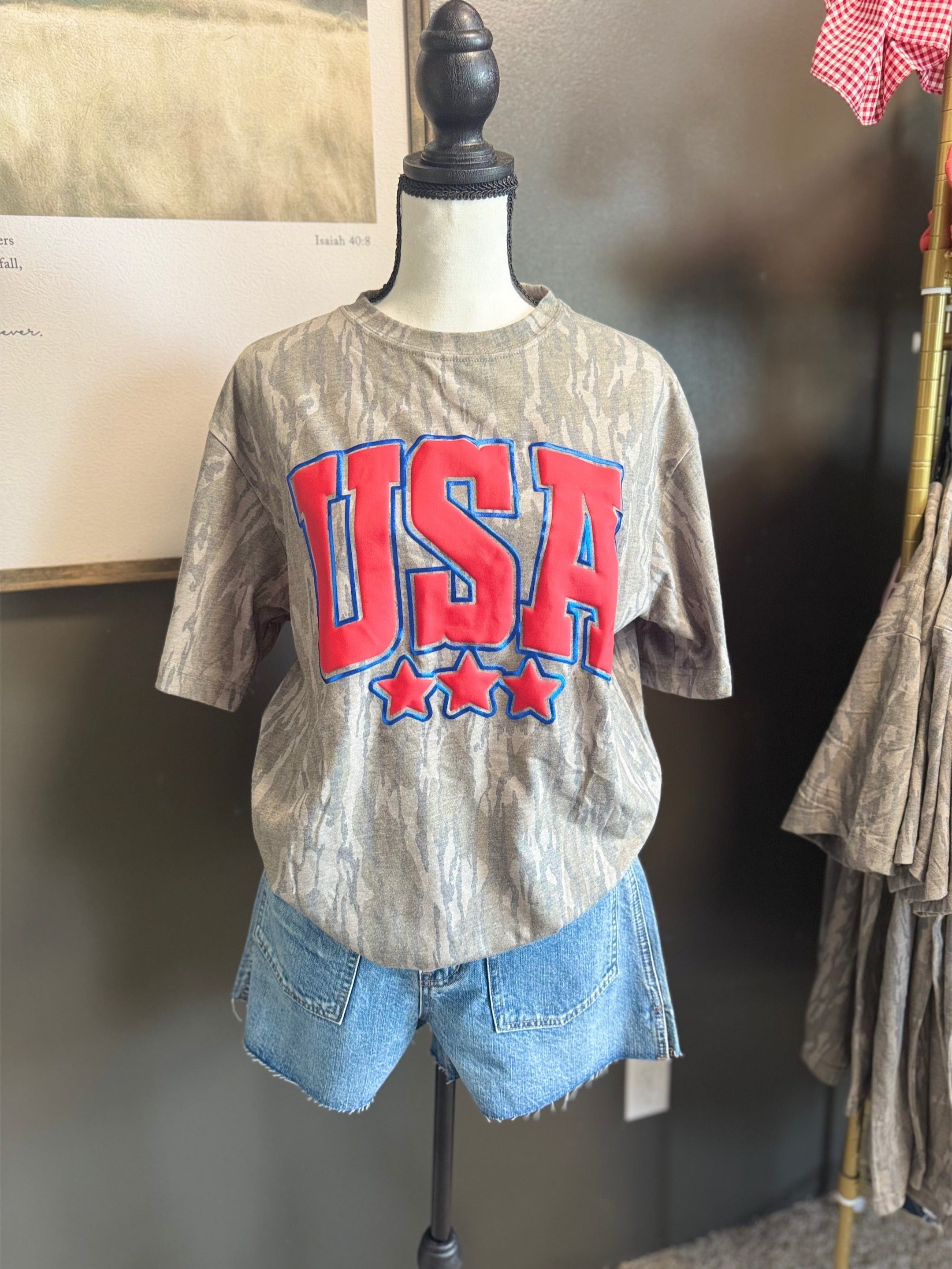 USA Bottomland Camo Tee