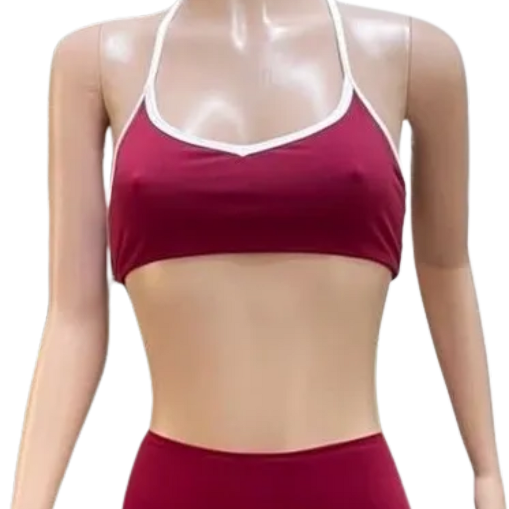 Maroon Luxe Contour Bra