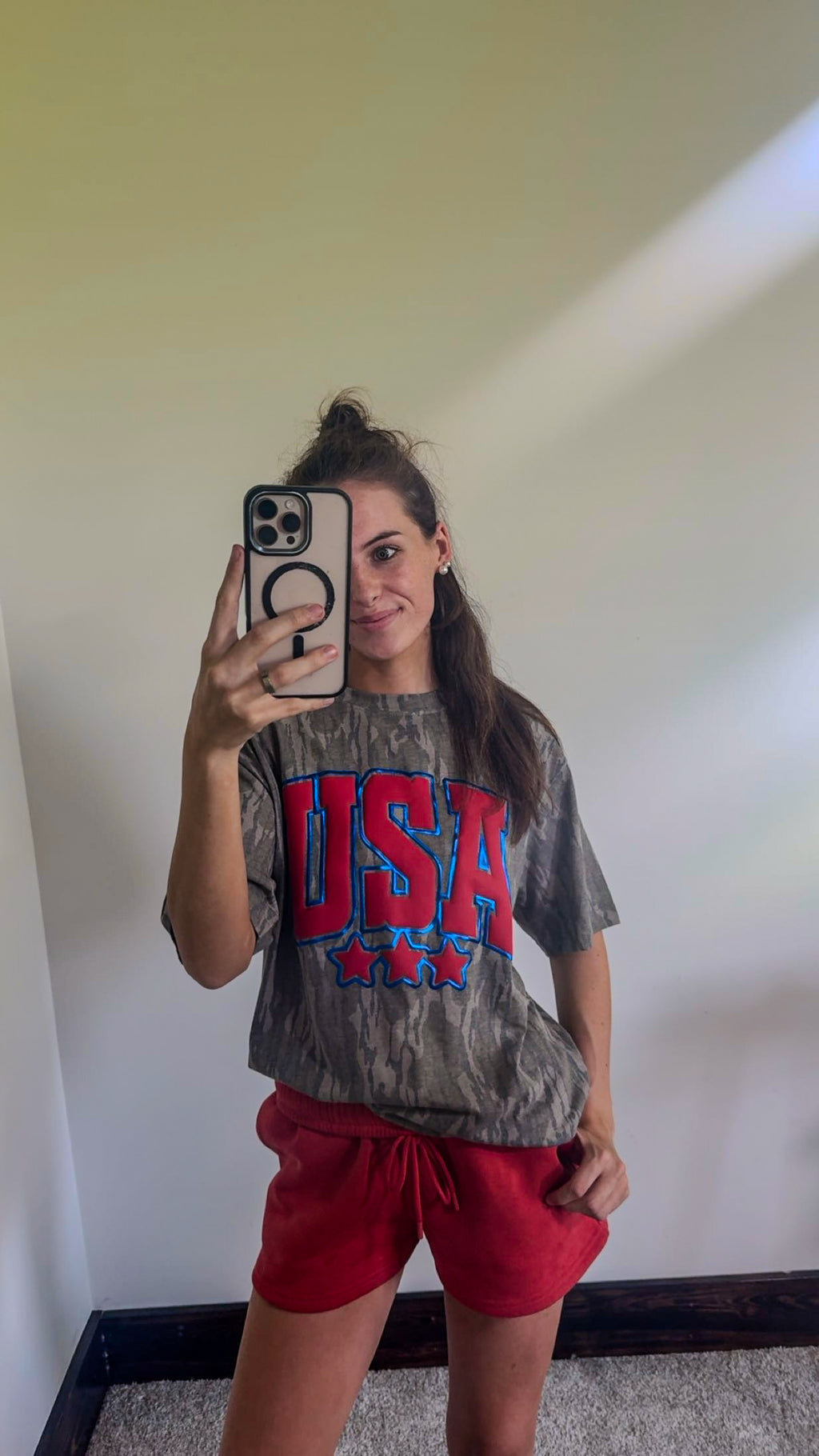 USA Bottomland Camo Tee